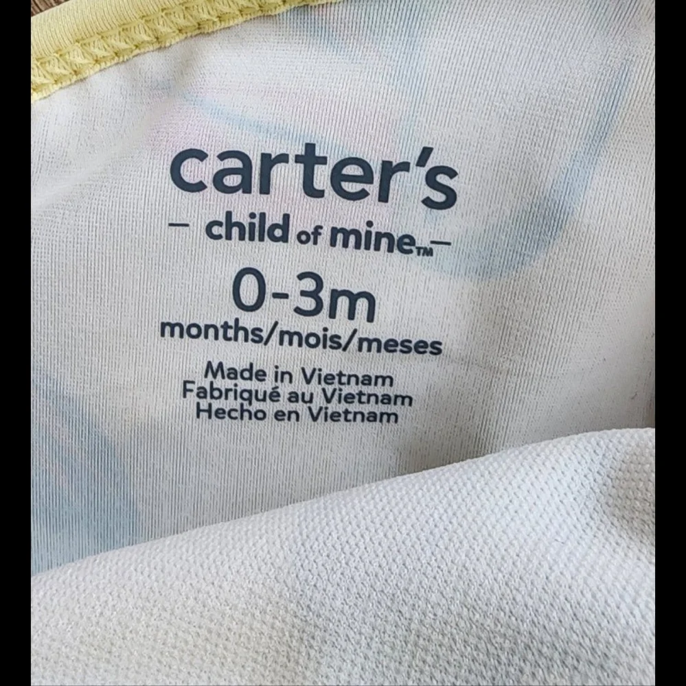 NWT Carter's Child of‎ Mine Infant Swimsuit Toucans Soze 0-3 Months